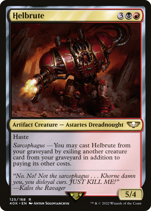 Helbrute (40K-125) - rare