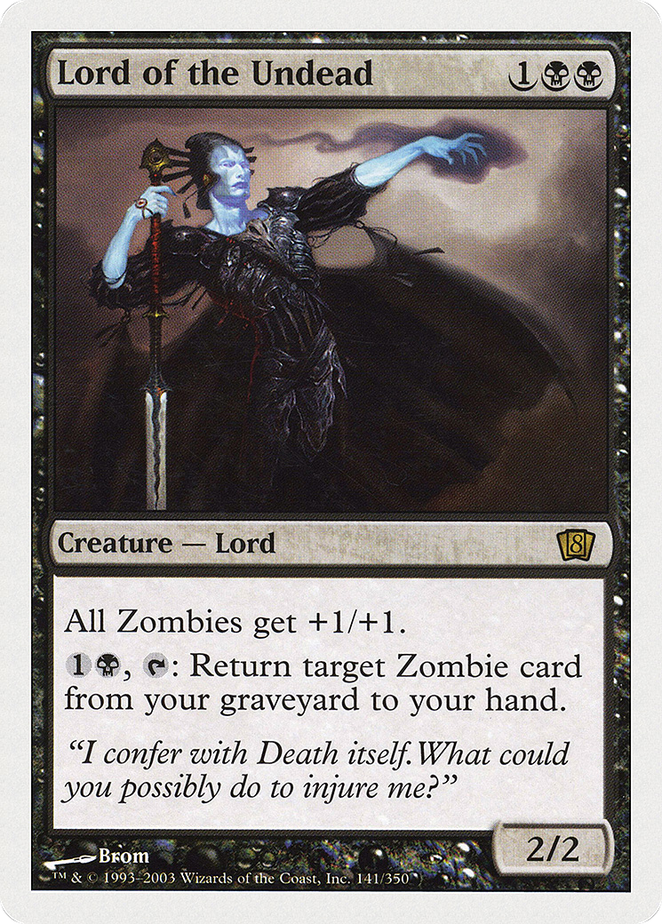 Lord of the Undead (8ED-141) - rare