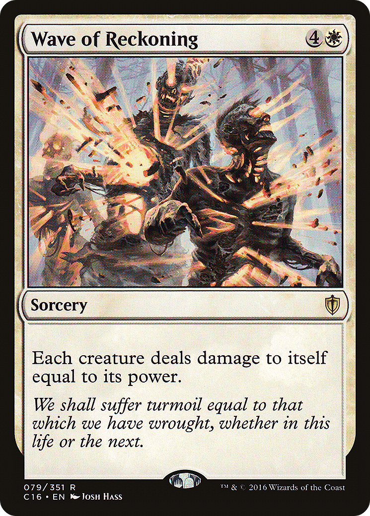 Wave of Reckoning (C16-079) - rare