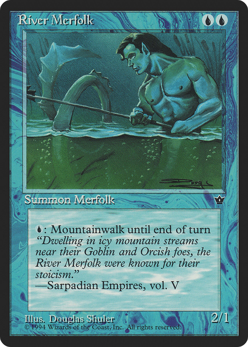 River Merfolk (FEM-024) - rare