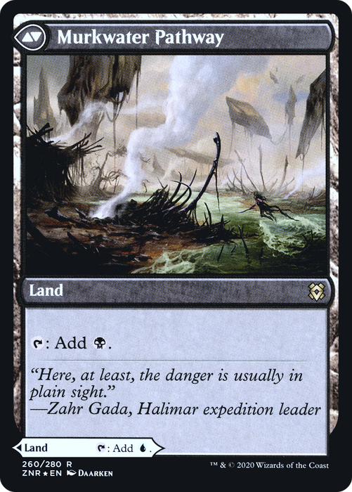 Clearwater Pathway // Murkwater Pathway (PRE-260S) - rare - Foil