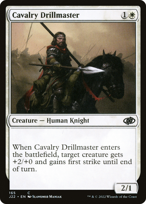 Cavalry Drillmaster (J22-165) - common