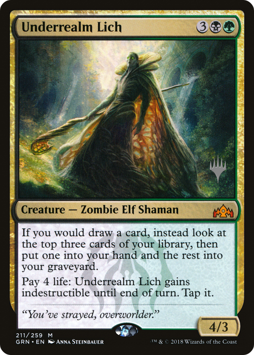 Underrealm Lich (PPZNR-211P) - mythic - Foil