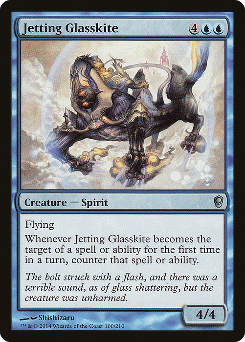 Jetting Glasskite (CNS-100) - uncommon - Foil