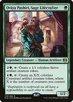 Oviya Pashiri, Sage Lifecrafter (KLD-165) - rare - Foil