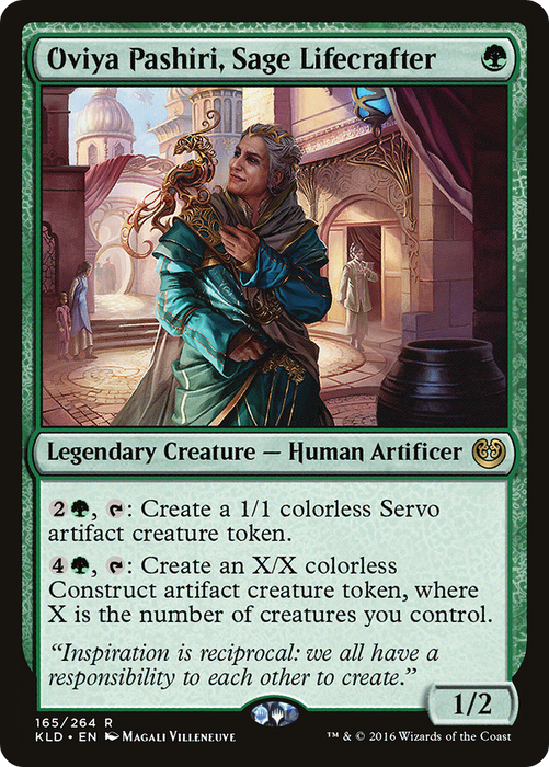 Oviya Pashiri, Sage Lifecrafter (KLD-165) - rare