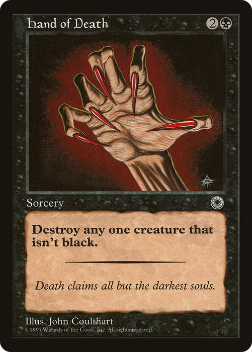 Hand of Death (POR-096) - common
