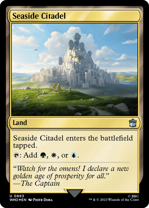 Seaside Citadel (WHO-893) - uncommon - Foil