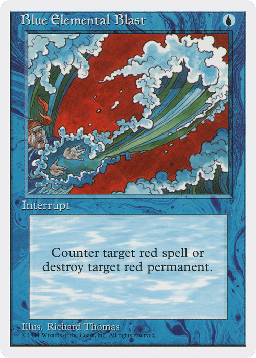 Blue Elemental Blast (MEDIA-1995-2) - common
