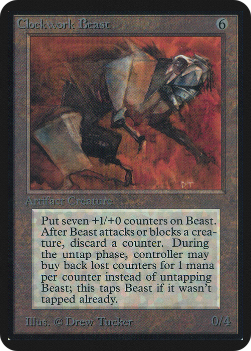 Clockwork Beast (LEA-236) - rare