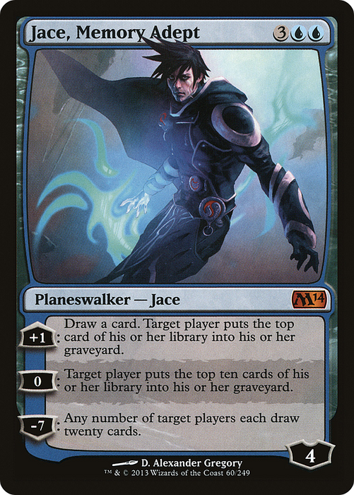 Jace, Memory Adept (M14-060) - mythic