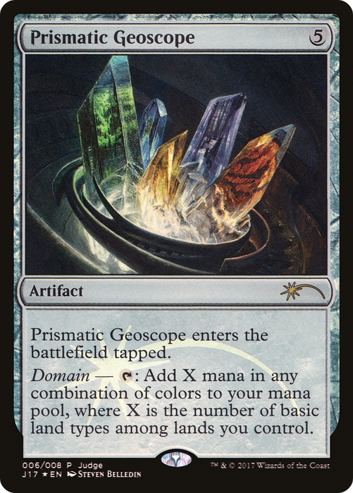 Prismatic Geoscope (JDG-006) - rare - Foil