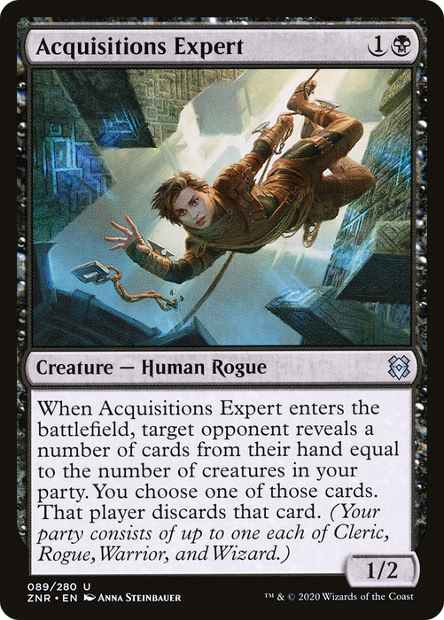Acquisitions Expert (ZNR-089) - uncommon - Foil