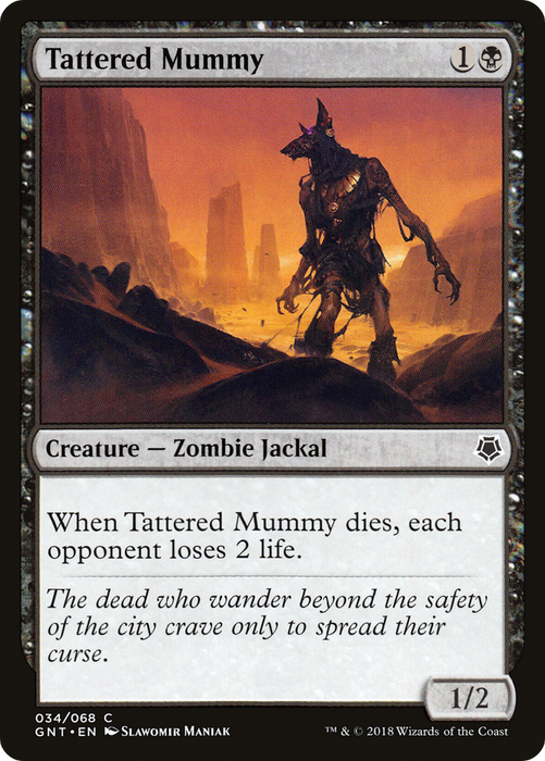 Tattered Mummy (GNT-034) - common