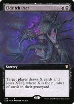 Eldritch Pact (CLB-574) - rare: (Extended Art) - Foil