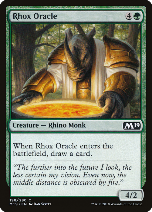 Rhox Oracle (M19-198) - common