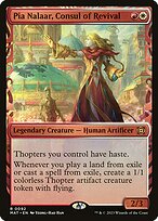 Pia Nalaar, Consul of Revival (MAT-092) - rare: (Showcase) - Foil