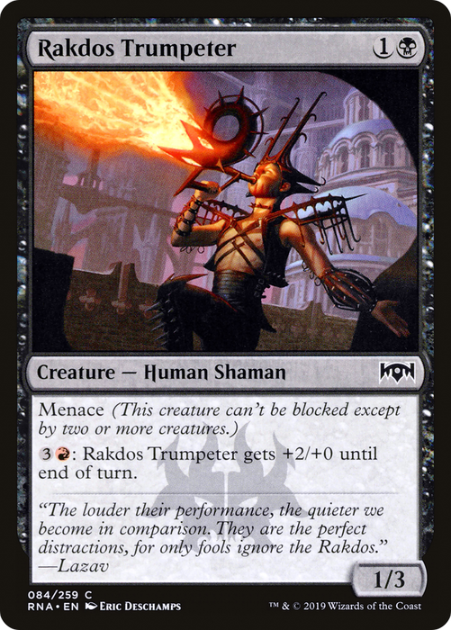 Rakdos Trumpeter (RNA-084) - common - Foil
