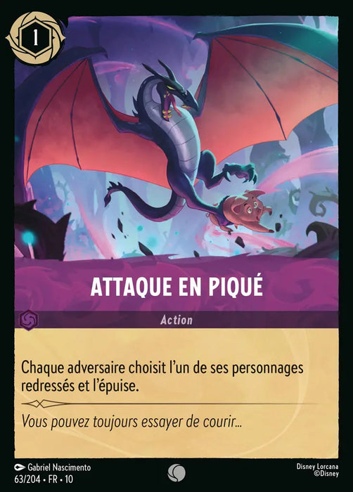 Attaque en piqué (63/204) - LDLP - Commune - Cold Foil