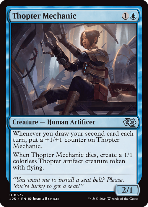 Thopter Mechanic (J25-372) - uncommon