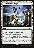 Sea Gate Wreckage (PRE-177S) - rare - Foil