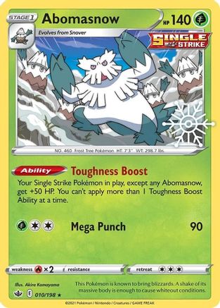 Abomasnow (010/198) - MCP  - Promo - Holofoil