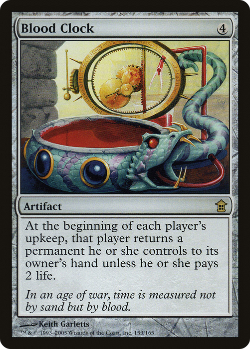 Blood Clock (SOK-153) - rare - Foil