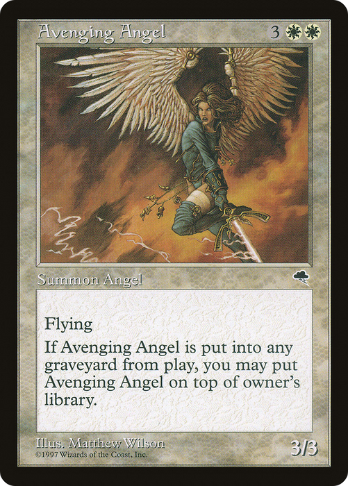 Avenging Angel (TMP-007) - rare
