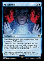 As Foretold (WHO-805) - rare - Foil