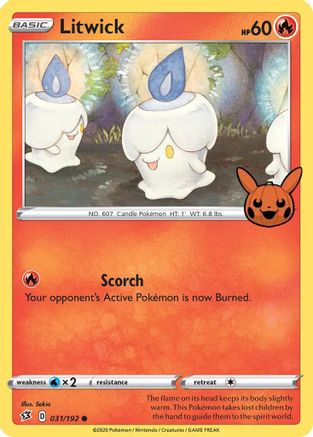 Litwick (031/192) - TOTBB  - Promo