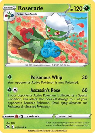 Roserade (015/196) - SLO  - Uncommon