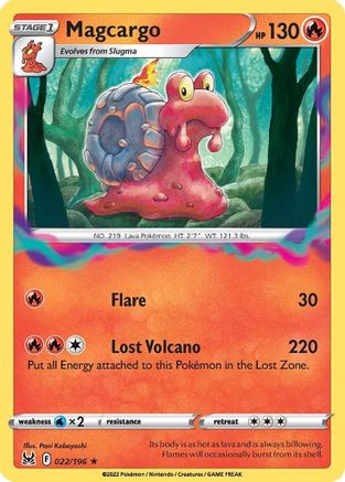 Magcargo (022/196) - SLO  - Rare