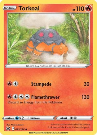 Torkoal (023/196) - SLO  - Uncommon