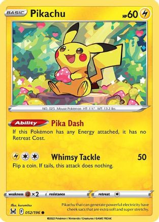 Pikachu (052/196) - SLO  - Common