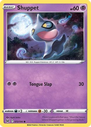 Shuppet (072/196) - SLO  - Common