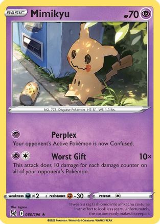 Mimikyu (080/196) - SLO  - Rare