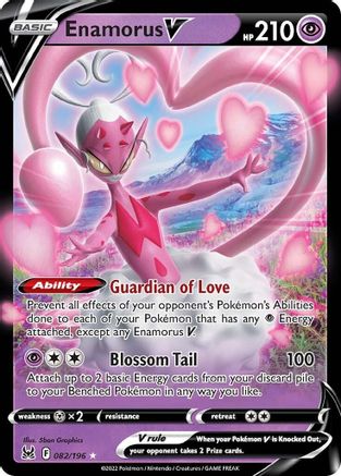 Enamorus V (082/196) - SLO  - Ultra Rare - Holofoil
