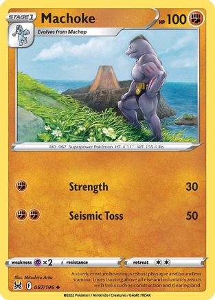 Machoke (087/196) - SLO  - Uncommon