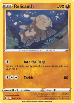 Relicanth (101/196) - SLO  - Uncommon