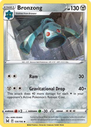 Bronzong (126/196) - SLO  - Uncommon