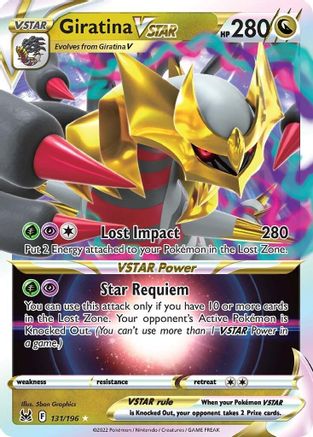 Giratina VSTAR (131) - SLO - Ultra Rare - Holofoil