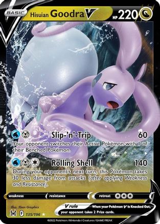 Hisuian Goodra V (135) - SLO - Ultra Rare - Holofoil