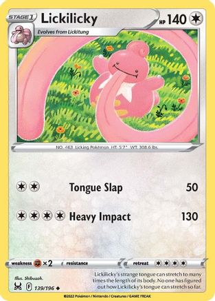 Lickilicky (139/196) - SLO  - Uncommon