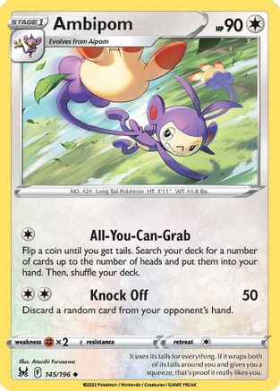 Ambipom (145/196) - SLO  - Uncommon