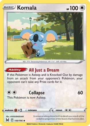 Komala (149/196) - SLO  - Uncommon