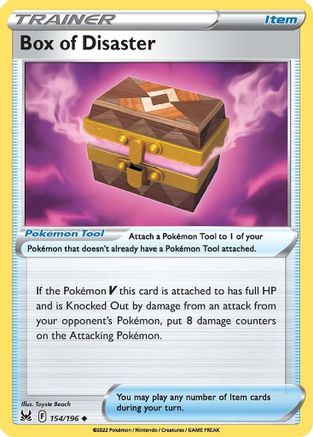 Box of Disaster (154/196) - SLO  - Uncommon - Reverse Holofoil