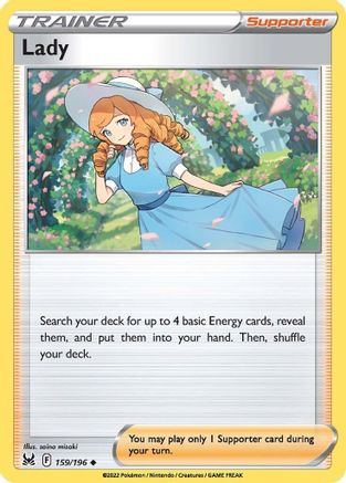 Lady (159/196) - SLO  - Uncommon