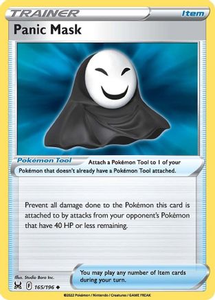 Panic Mask (165/196) - SLO  - Uncommon