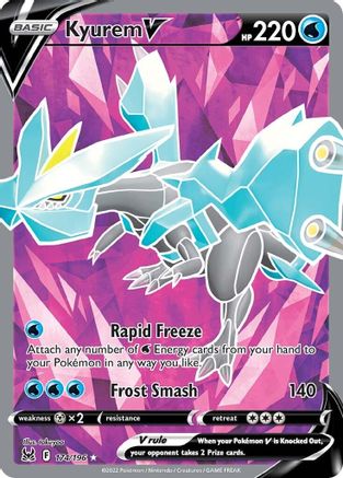Kyurem V (Full Art) (174/196) - SLO  - Ultra Rare - Holofoil