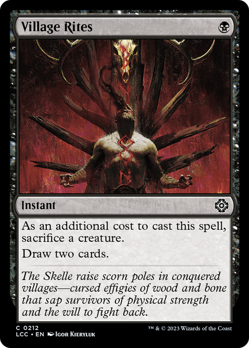 Village Rites (LCC-212) - common